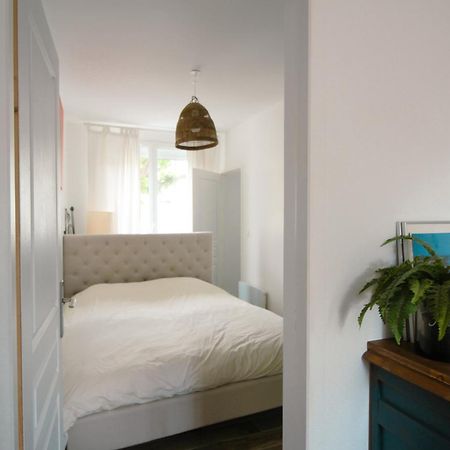 Appartement Avec Terrasse Privee, Plage A Pied Saint-Aubin-Sur-Mer  Extérieur photo