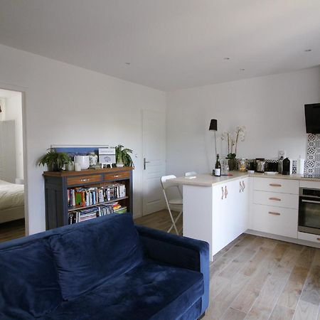 Appartement Avec Terrasse Privee, Plage A Pied Saint-Aubin-Sur-Mer  Extérieur photo